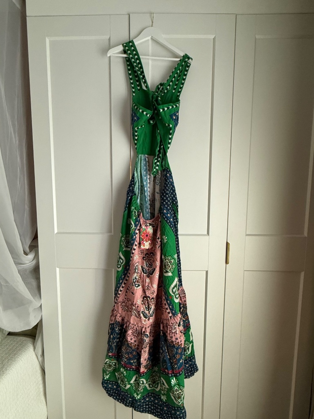 Farm Rio Cutout Halter Dress L Large NWT - Picture 7 of 7
